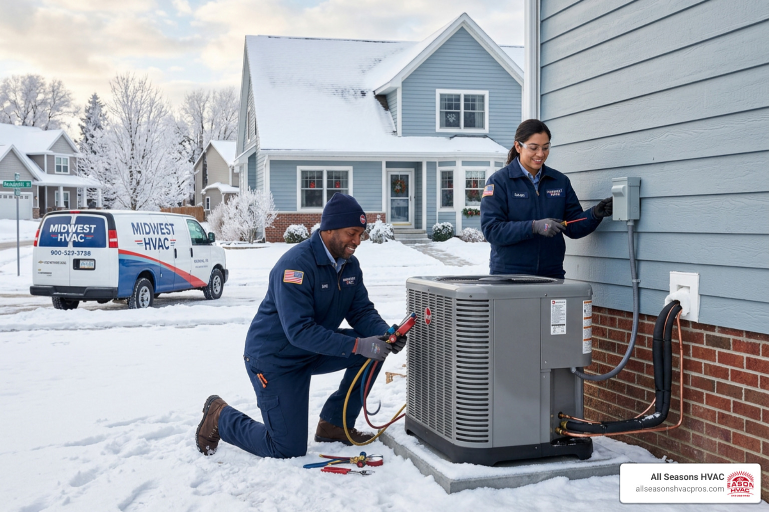 heat pump installation in norwalk ia