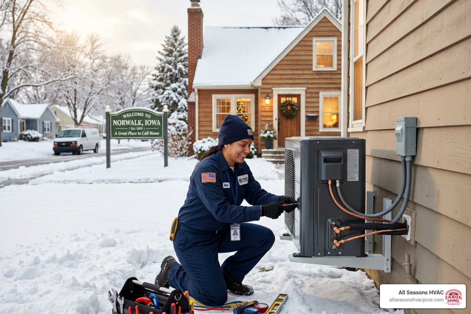 best heat pump installation norwalk ia