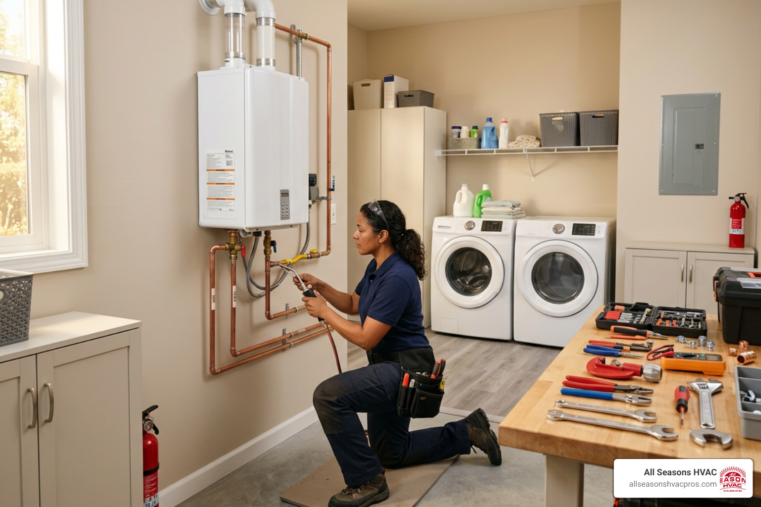 tankless water heater installation mitchellville ia