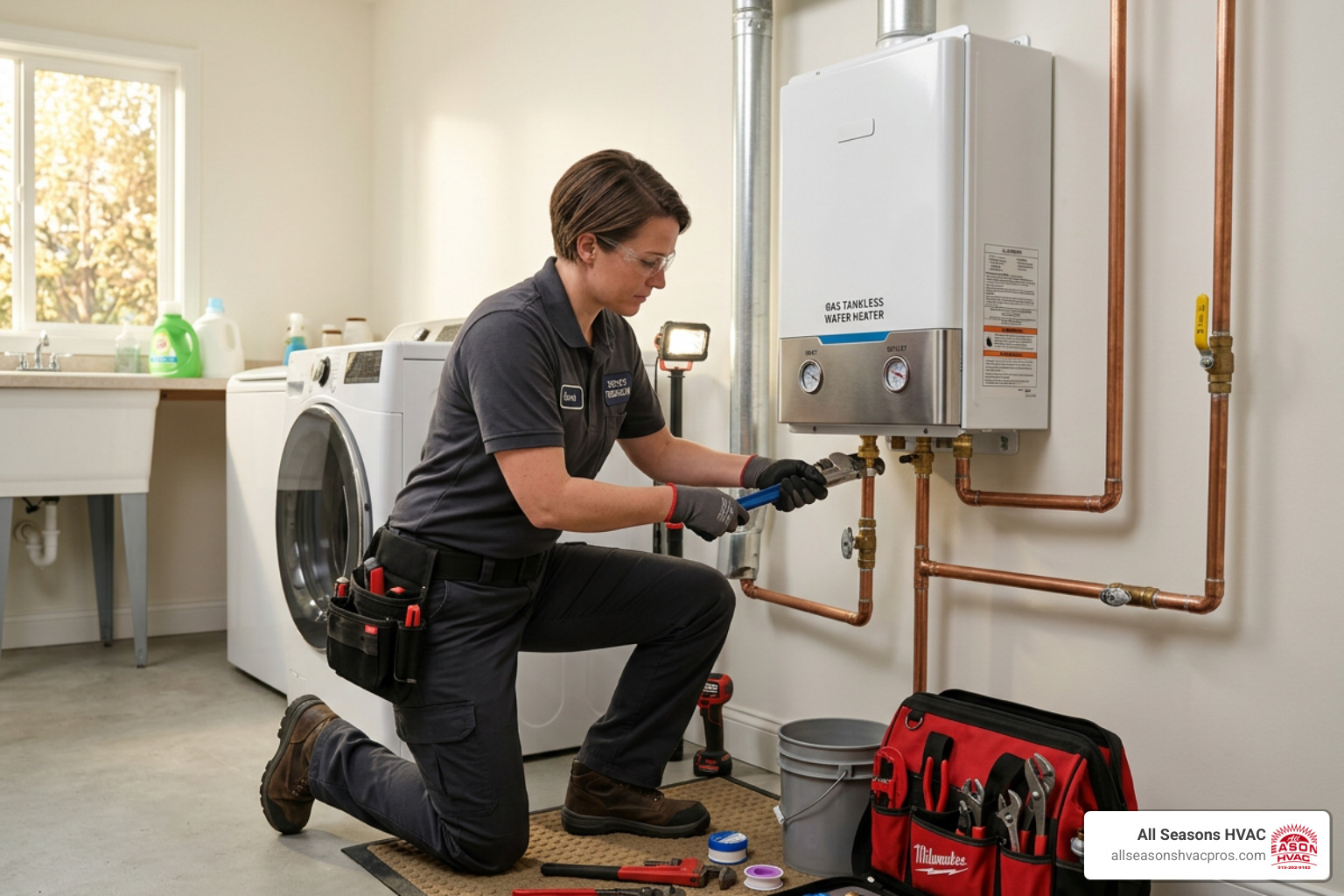 tankless water heater installation carlisle ia