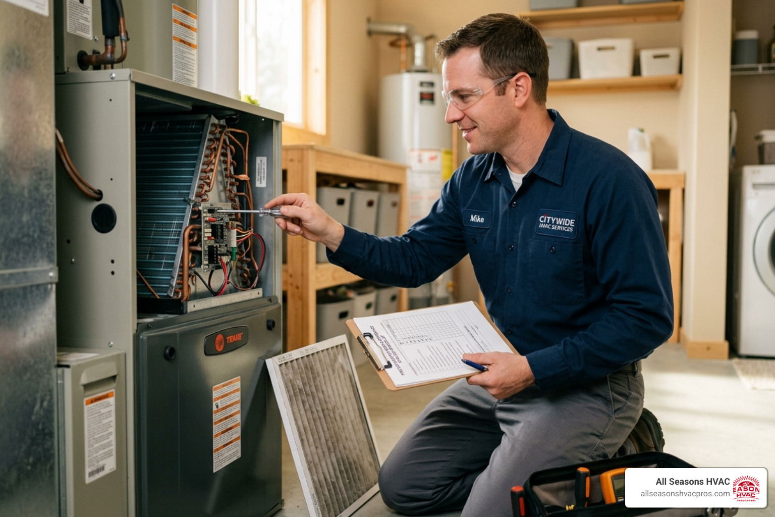 ac tune up checklist what your technician should check
