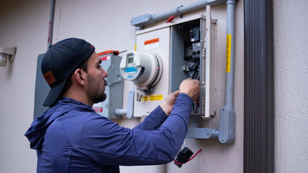 HVAC technician performing a diagnostic check on a heat pump - common heat pump problems and how to prevent them